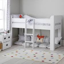 Paddington Mid Sleeper Bed In 2020 Mid Sleeper Bed Girls Cabin Bed Kids Bed Frames