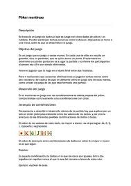 Maybe you would like to learn more about one of these? Reglas Del Juego De Dados
