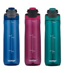Contigo Autoseal 24oz Pink Spill Proof Water Bottle 3 Pack Walmart Com