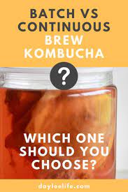 Continuous Vs Batch Brew Kombucha Which One Should You Choose Kombucha How To Brew Kombucha Continuous Brew Kombucha