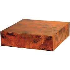 They come in many styles and are made with the finest materials. Copper Collection Copper Cube Coffee Table Cof 98cu