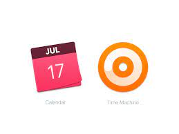 Mac Replacement Icons Calendar Time Machine Calendar Time Calendar Apple Icon