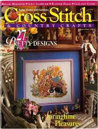 Also, free pattern downloads for beading, cross stitch, knitting, crochet. Cross Stitch And Country Craft Vintage Cross Stitch Pattern Magazine Marchapril 1995 Sewing Fiber Cross Stitch Delage Com Br