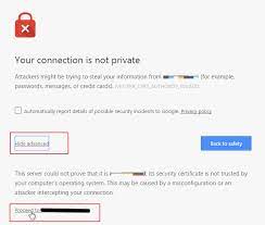 See this post if you receive your connection is not secure error. Your Connection Is Not Secure Ssl Error Adding Browser Exception Chrome And Firefox