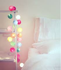 Cable And Cotton Fairy Lights Fairy Lights Decor Decor Cotton Ball Lights