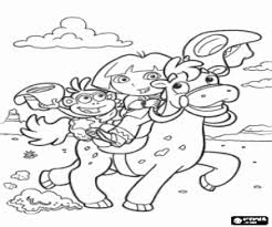 Paint your dora online coloring page with your favorite colors. Dora The Explorer Coloring Pages Printable Games