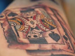 Dice tattoo symbolizes a person who loves to take risks or gambles on outcomes. Playing Card Tattoo Designs Meanings Pictures And Ideas Tatring Tattoos Piercings