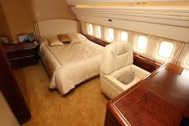 Luxury bedroom for one inside a private jet. Inside Donald Trump S 100 Million Custom Built Private Jet