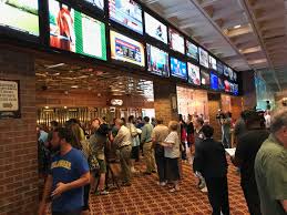 Delaware park (also known as delpark) is an american horse racing track, casino, and golf course in stanton, delaware. Photos From Delaware S Sports Betting Launch From All Three Racinos Fantini Research