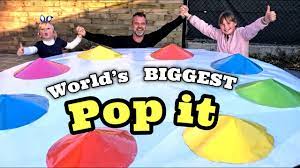 We Made The Biggest Pop It Ever Youtube