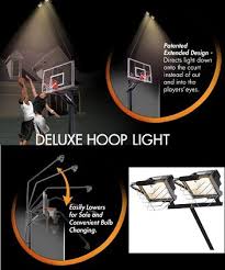 Goalrilla Basketball Hoop Mounted Lighting System Lighting System Hoop Light Basketball Systems