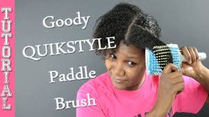 The broad flat base makes it it pulls your hair's natural oils down to the ends of your hair from the roots, leaving your lock looking shiny and smooth. 5 Goody Quikstyle Microfiber Brush On Natural Hair Influenster Holiday Voxbox Nappylicious Youtube