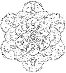 Weihnachtsmandala Kinder Elfen Geschenke Kostenlos Ausdrucken Christmas Diy Kids Mandala Mandala Ausmalen Weihnachtsmandala Mandalas