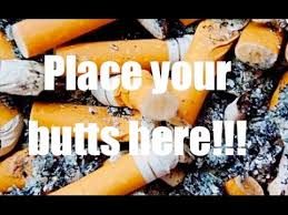 This is a very easy project that is fun to do and has many benefits on a hot summer day. Cigarette Butt Outdoor Stand Youtube