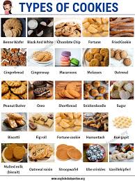 22 unique christmas cookies from around europe. Types Of Cookies List Of 25 Popular Cookie Types In English English Study Online Popular Cookies Dry Snacks Yummy Food Dessert