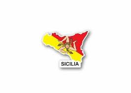In dieser liste sind die wappen jeweils mit einem link auf den artikel über die verwaltungseinheit und mit einem link auf die liste der wappen der orte in dieser verwaltungseinheit angezeigt. Sticker Aufkleber Flagge Fahne Italien Italia Karte Land Staat Sizilien Sicilia Ebay