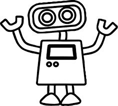Coloring pages are fun for children of all ages and are a great educational tool that helps children develop fine motor skills. Nice Basic Cute Robot Coloring Page Easy Coloring Pages Coloring Pages Coloring Pages For Boys
