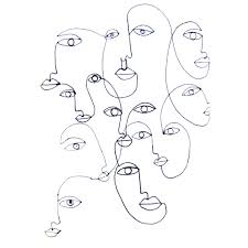 Connect Art Drawings Simple Art Drawings Line Art Drawings