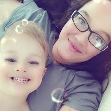 I luv my toy mommy! 🐾💙 luv Armani mae