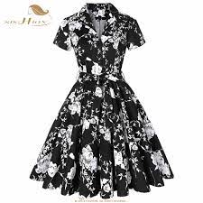 4.3 out of 5 stars 637. Black And White Floral Dress Off 72 Medpharmres Com