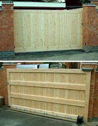 Diy Sliding Wood Fence Gate Woodworking Projects Plans Wood Gates Driveway Driveway Gate Wood Fence Gates