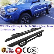 To test the 2019 toyota tacoma's capabilities, we drove to the mojave road and spent a couple of days overlanding in the desert. For 2005 2018 Toyota Tacoma Double Crew Cab Side Step Nerf Bars Running Boards 2018 2019 Is In Stock And For Sale Mycarboard Com