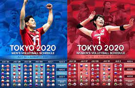 Le due gare in linea e le rispettive cronometro si svolgeranno tra il 24 al. Tokyo 2021 Ufficializzati I Calendari Per Il Torneo Olimpico Volley News