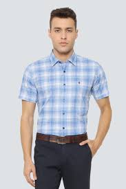 Lp Shirts Louis Philippe Blue Shirt For Men At Louisphilippe Com