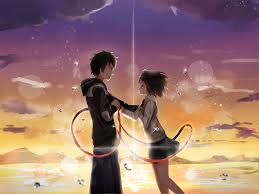 Anime Your Name Mitsuha Miyamizu Taki Tachibana Kimi No Na Wa Wallpaper Your Name Anime Anime Films Anime