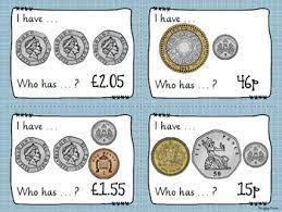 Toy shop money is a game for helping children understand euros. Money Maths Loop Cards I Have Who Has Game Uk Coins By Hoppytimes