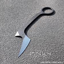 Bladetricks Ultralight Pinky Karambit 4340 Alloy Version Absurd Projects Bladetricks Knife Making Knife Karambit