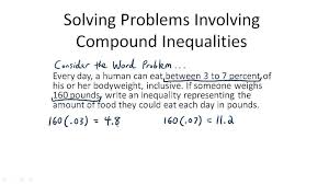 Braingenie Solving Problems Involving Compound Inequalities Overview Compound Inequalities Problem Solving Word Problems