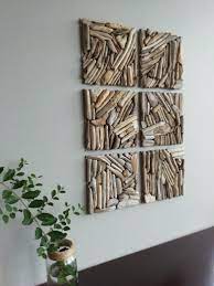 Set Square Wall Decor Wood Wall Tiles Driftwood Square Tiles 3d Wall Decoration Geometric Wall Wooden Square Rustic Decorative Wall In 2021 Wood Wall Tiles Wooden Wall Decor Driftwood Wall Art