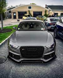 Bkm Front Bumper Kit With Front Grille Rs Style Fits Audi A5 S5 B8 5 Bk Motorsport Audi S5 Audi A5 Audi