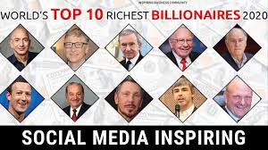 His wealth has also increased over the past year, but that increase is not enough to beat bezos. List Of Top 10 Richest People In The World 2020 Fukatsoft Blog Rich People World 2020 Inspiring Business