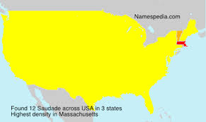 Meaning, pronunciation, synonyms, antonyms, origin, difficulty, usage index and more. Saudade Names Encyclopedia