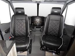 Black Leather Captain Seats