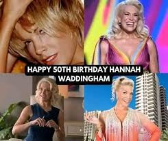 Happy 1 day belated birthday to the amazing Hannah Waddingham