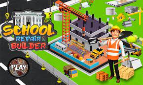 Did you play games like builder game or home design: School Building Construction Site Builder Game 1 0 8 Mod Apk Crack Unlimited Money Download