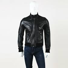 Ebay Sponsored D G Dolce Gabbana Leather Jacket Mens Sz 46 Denim Jacket Men Leather Jacket Mens Outfits