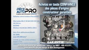 Moteur Garanti Mercedes W164 Ml 320 Cdi 3 0 V6 224cv 642940 Youtube