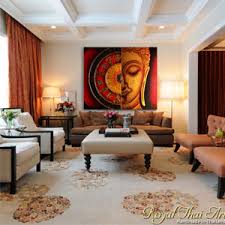 Check out our thai home decor selection for the very best in unique or custom, handmade pieces from our decorative trays shops. Best Buddha Wall Painting Online Art Gallery Royal Thai Art