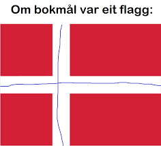 − flagget har vært gjenstand for strid og. No Likar Eg Det Norske Flagget Men Nynorsk