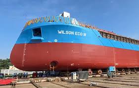 Mangalore Today | Latest main news of mangalore, udupi - Page Udupi-Cochin- Shipyard-Limited-launches-third-cargo-vessel-for-Wilson-ASA