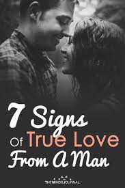 Contents of the article show. 7 Signs Of True Love From A Man