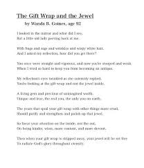 Truly Inspiring Poem Filled With Wisdom The Gift Wrap And The Jewel By Wanda Goines Https M Youtube Com Wat Quotes To Live By Family Poems Christian Poems