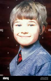 world snooker player stephen hendry as a child Stock Photo