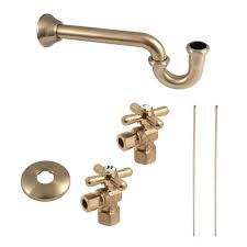 We buy, test, and write reviews. Kingston Brass Kpk107p Trimscape Plumbing Supply Kit Combo Brushed Brass