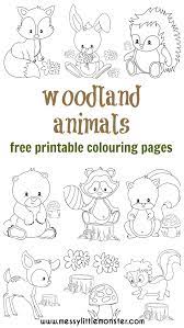 Woodland Animal Colouring Pages Fox Coloring Page Animal Coloring Pages Colouring Pages