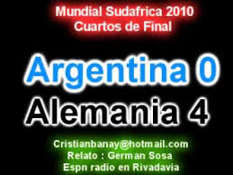 Gotogate south africa offers cheap holidays, domestic and international. Argentina 0 Alemania 4 Mundial Sudafrica 2010 Relato German Sosa Youtube